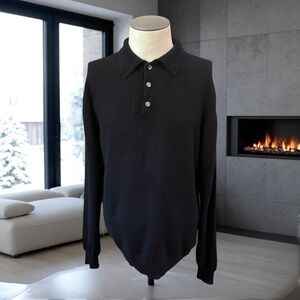 Northern Isles 100% Cashmere 3-button Sweater Size Medium